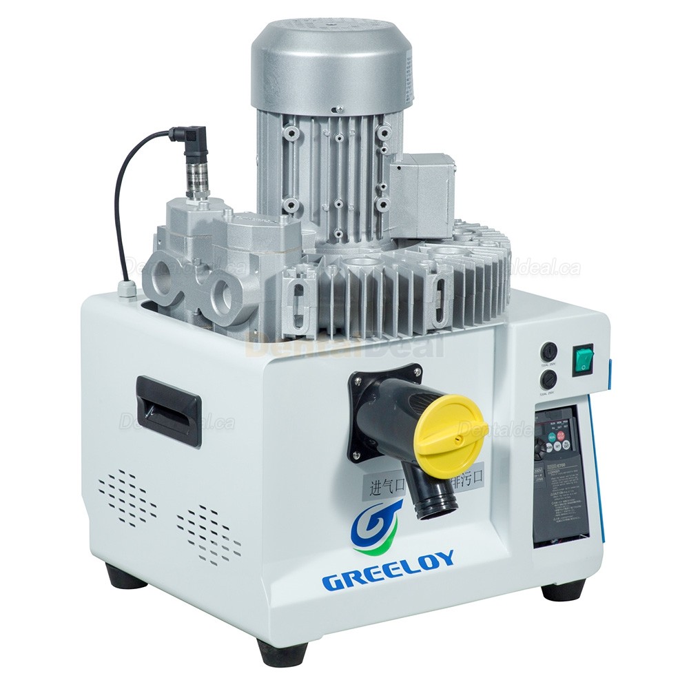 Greeloy GS-03F 1200L/Min High Volume Portable Dental Suction Unit Vacuum Pump (Frequency Conversion Motor)